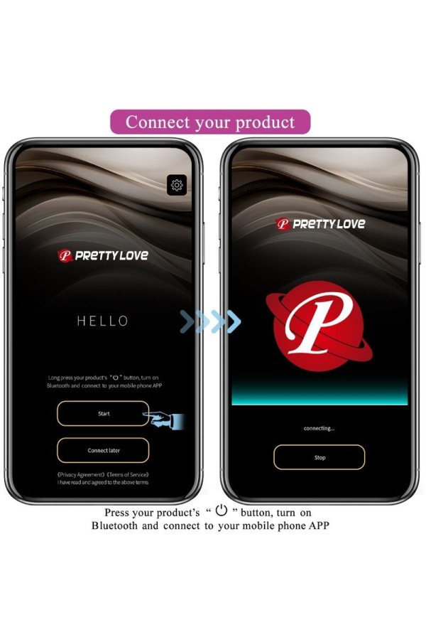 August Remote Global Doppelt Vergnügen Vibrator von Pretty Love C-Type kaufen | Fesselliebe