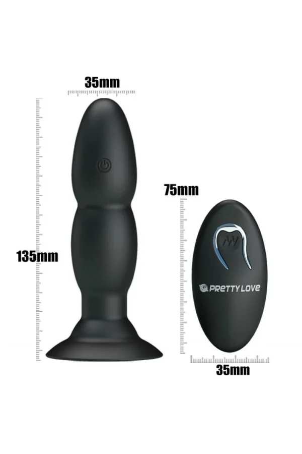 Plug Vibrator und Rotation Durch Fernbedienung von Pretty Love Bottom kaufen - Fesselliebe