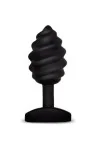 Gplug Twist Schwarz 3,9cm von G-Vibe kaufen - Fesselliebe