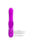 Multifunktions-Kaninchenvibrator 4 in 1 Schmetterling Fuchsia von Pretty Love Flirtation