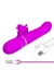 PRETTY LOVE - MULTIFUNKTIONS-RABBITVIBRATOR 4 IN 1 SCHMETTERLING FUCHSIA