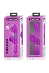 Multifunktions-Kaninchenvibrator 4 in 1 Schmetterling Fuchsia von Pretty Love Flirtation