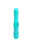 Multifunktions-Kaninchenvibrator 4 in 1 Schmetterling Aquagrün von Pretty Love Flirtation