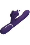 Multifunktions-Kaninchenvibrator 4 in 1 Schmetterling Lila von Pretty Love Flirtation