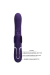 Multifunktions-Kaninchenvibrator 4 in 1 Schmetterling Lila von Pretty Love Flirtation