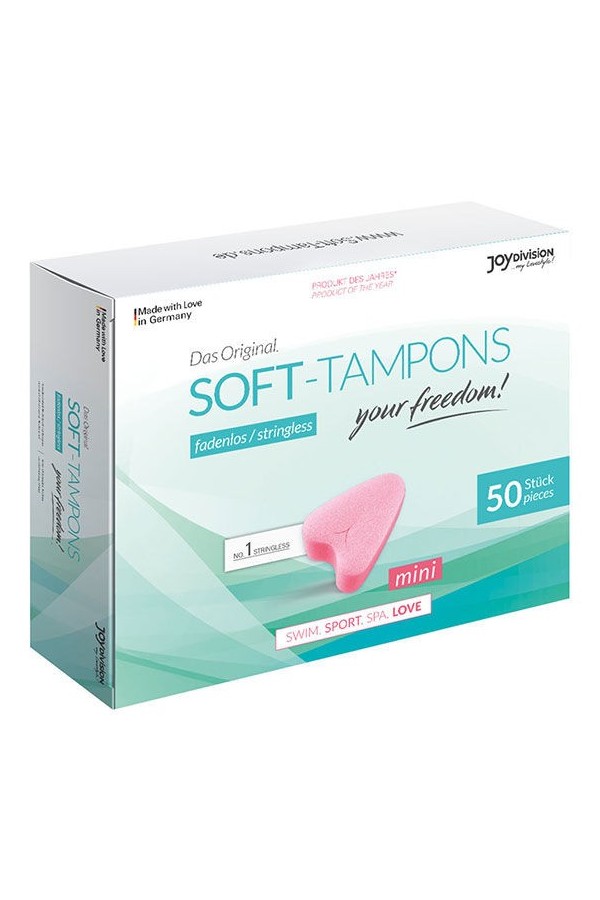 Original Weiche Tampons Mini X 50 Stück von Joydivision Soft-Tampons kaufen | Fesselliebe