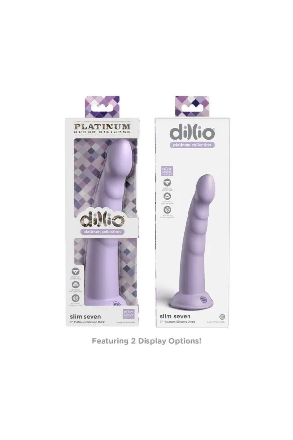 Pipedreams Slim Seven 17,78 Cm Dildo Violett von Dillio kaufen - Fesselliebe