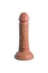 Realistischer Silikon Dildo Elite 17,8 cm Karamell von King Cock kaufen - Fesselliebe