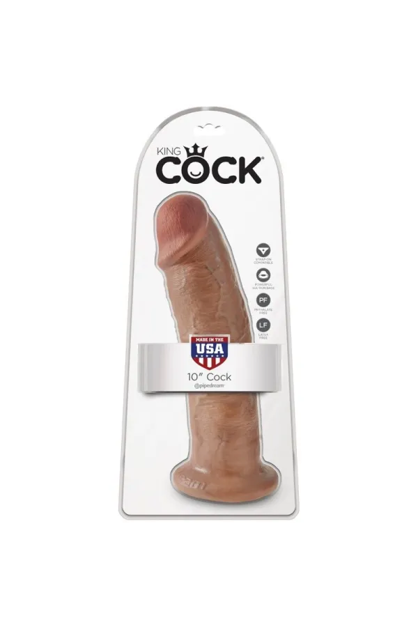 Realistischer Dildo 24 cm Karamell von King Cock kaufen - Fesselliebe