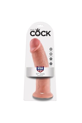 10 Dildo Fleisch 25.4 cm von King Cock kaufen | Fesselliebe
