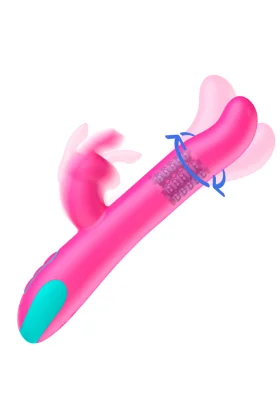 Pluto Rabbit Vibrator & Rotator Watchme Wireless Technologie Kompatibel von Happy Loky