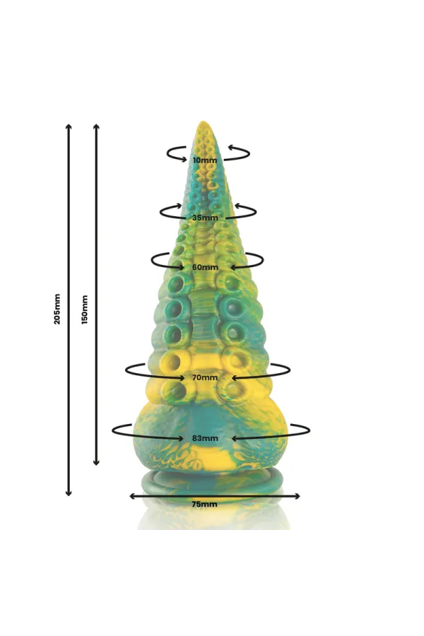 Cetus Grüner Tentakel-Dildo, Grosse Grösse von Epic