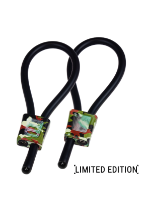 Prestige Electraloops Verstellbare Cockringe Camouflage von Electrastim kaufen | Fesselliebe