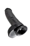 King Cock 10" Cock Schwarz mit Eier 25,4 Cm von King Cock kaufen - Fesselliebe