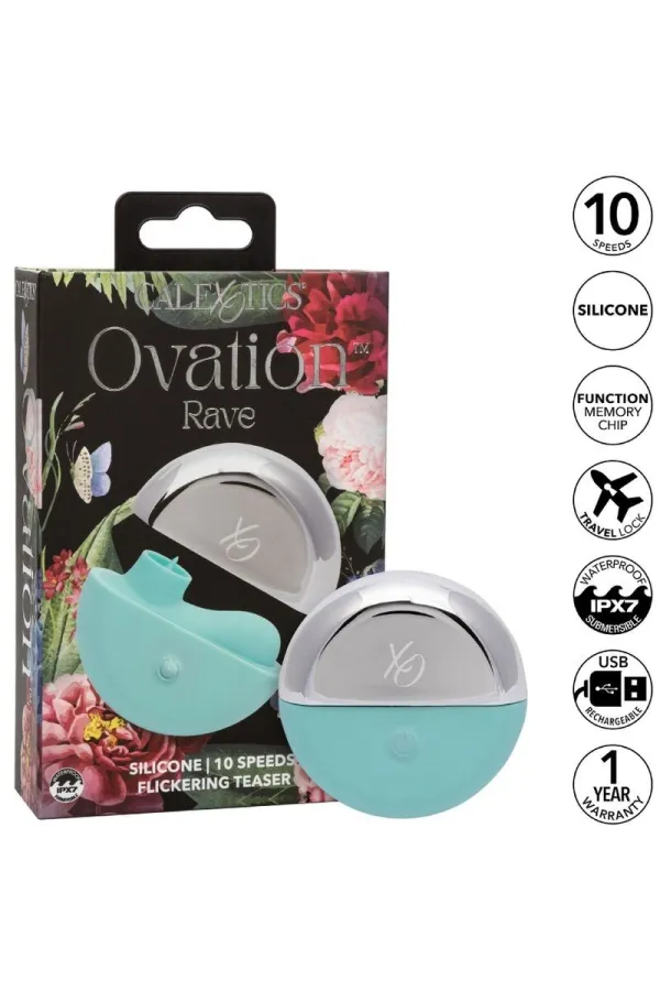 CALIFORNIA EXOTICS - OVATION RAVE STIMULATOR AQUA GREEN kaufen - Fesselliebe