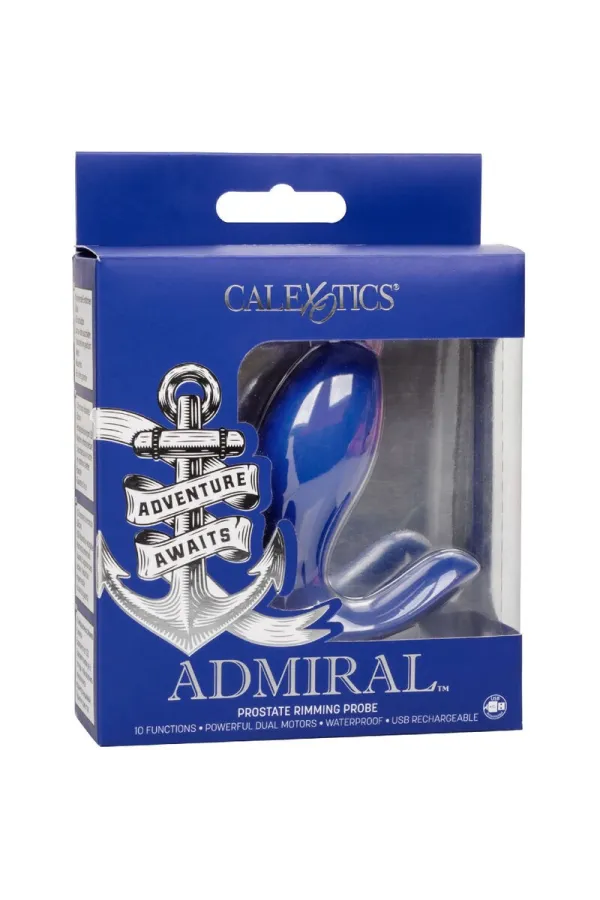 ADMIRAL - RIMMING PROSTATA-STIMULATOR & VIBRATOR BLAU kaufen - Fesselliebe