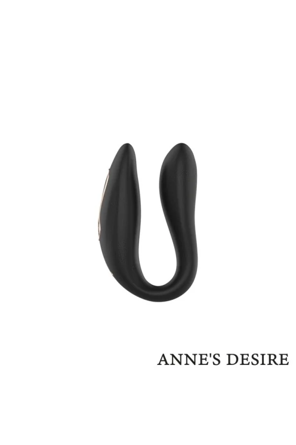 Dual Pleasure Wirless Technology Schwarz / Gold von Anne's Desire kaufen - Fesselliebe