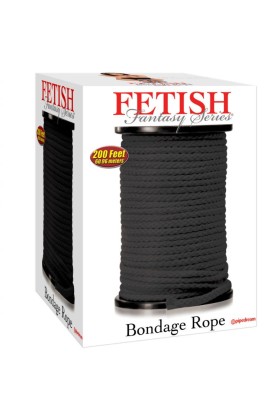 Bondageseil Schwarz 60,96 Meter von Fetish Fantasy Series kaufen | Fesselliebe