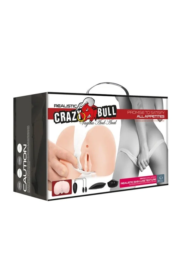 Realistischer Anus und Vagina von Crazy Bull kaufen - Fesselliebe