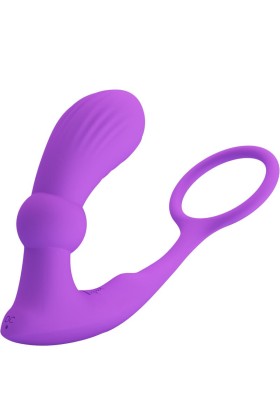 Warren Ring Violett Analvibrator von Pretty Love Bottom kaufen | Fesselliebe