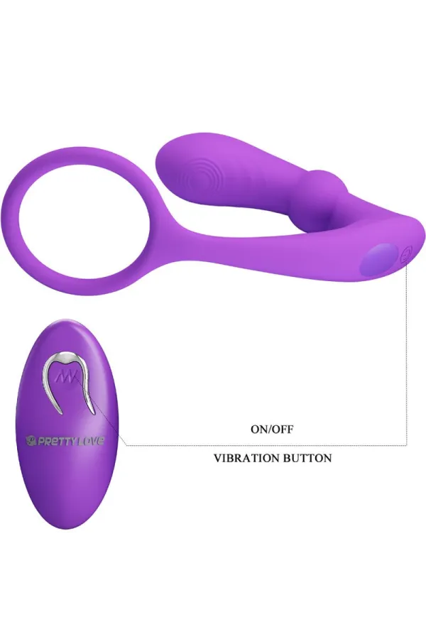 Warren Violet Analring & Vibrator von Pretty Love Bottom kaufen - Fesselliebe