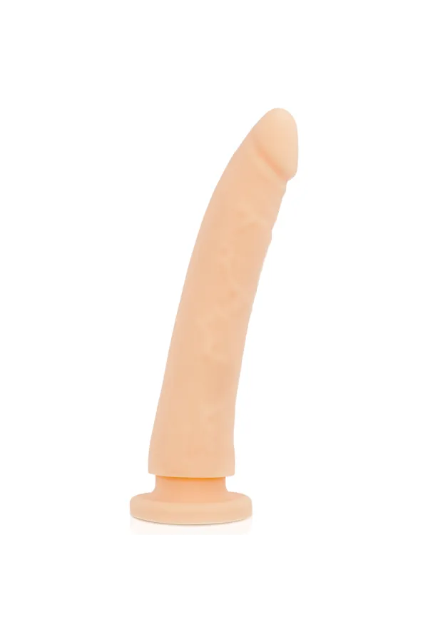 Strap-On Harness + Dildo Hautfarben Silikon 23 X 4,5 Cm von Deltaclub kaufen - Fesselliebe