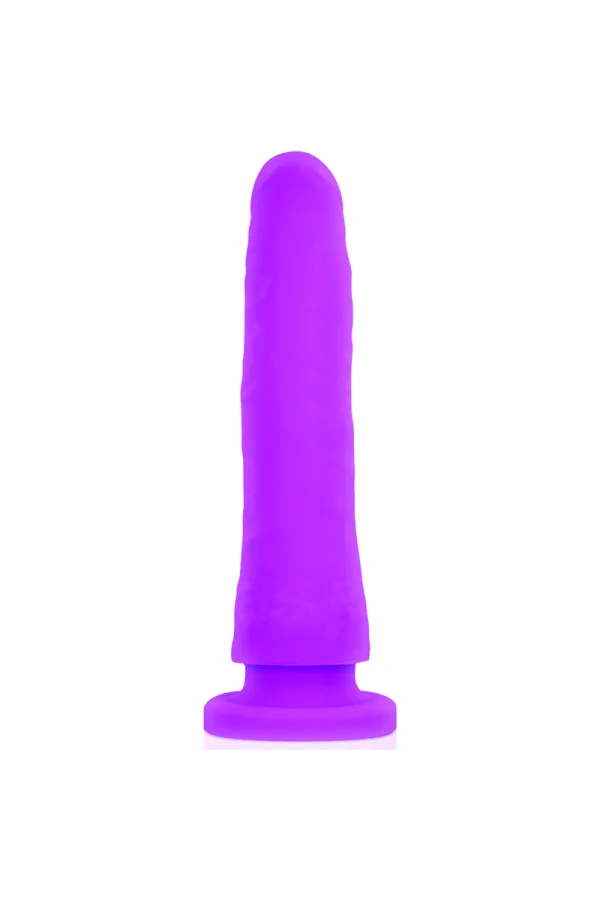 Strap-On Harness + Dildo Lila Silikon 23 X 4,5 Cm von Deltaclub kaufen - Fesselliebe