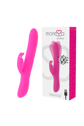 Somer Premium Vibrator mit Mehrfachdrehung von Moressa kaufen | Fesselliebe