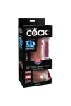 Triple Densitiy Cock mit Hoden 17 Cm von King Cock Plus kaufen - Fesselliebe