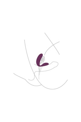 Gebundener Vibrator für Liebespaare, Lila von Xocoon kaufen | Fesselliebe