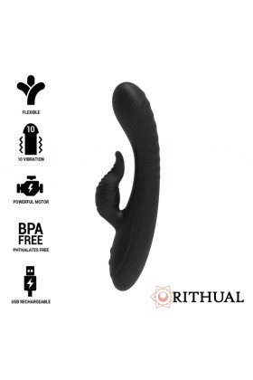 Anusara Dual wiederaufladbarer Motor 2.0 Schwarz von Rithual kaufen | Fesselliebe