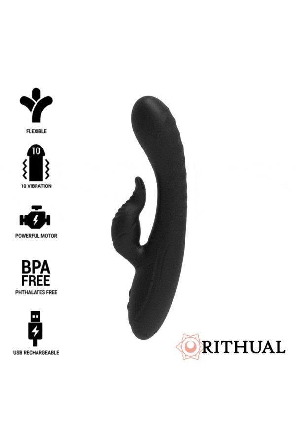 Anusara Dual wiederaufladbarer Motor 2.0 Schwarz von Rithual kaufen | Fesselliebe