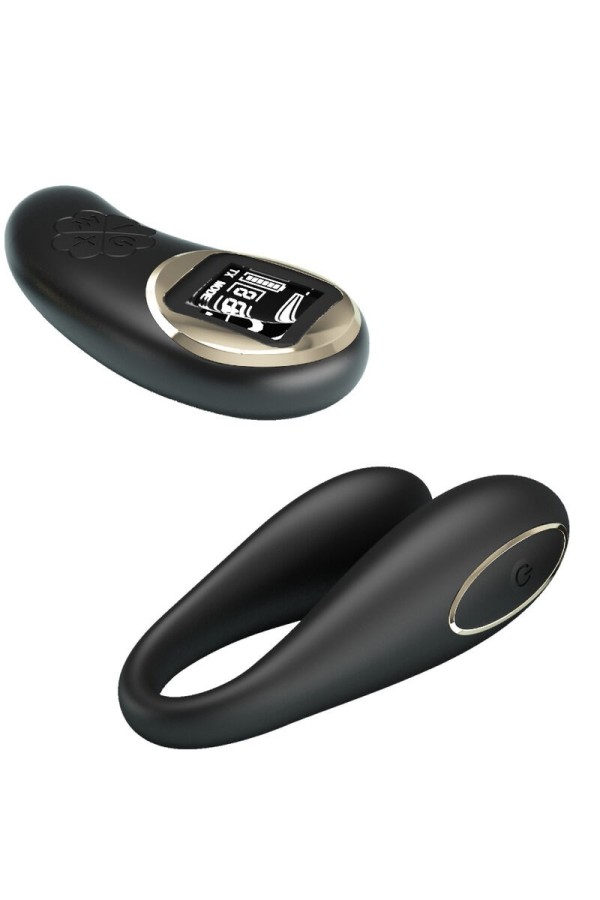 Nathan Double Pleasure Vibrator mit Fernbedienung von Pretty Love C-Type kaufen | Fesselliebe