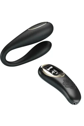 Nathan Double Pleasure Vibrator mit Fernbedienung von Pretty Love C-Type