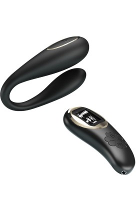 Nathan Double Pleasure Vibrator mit Fernbedienung von Pretty Love C-Type kaufen | Fesselliebe
