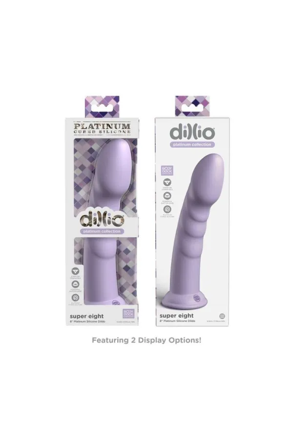 Pipedreams Super Eight 20,32 Cm Dildo Violett von Dillio kaufen - Fesselliebe