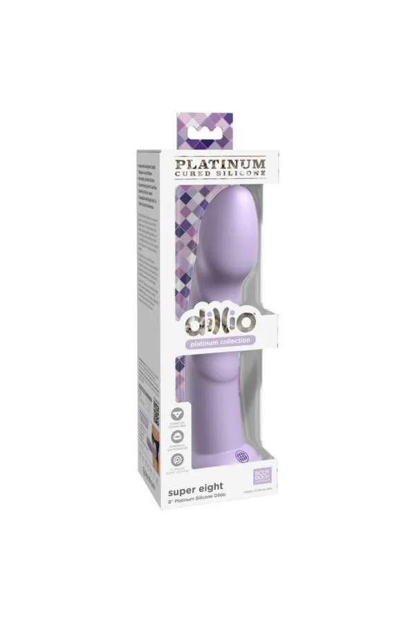 Pipedreams Super Eight 20,32 Cm Dildo Violett von Dillio kaufen - Fesselliebe