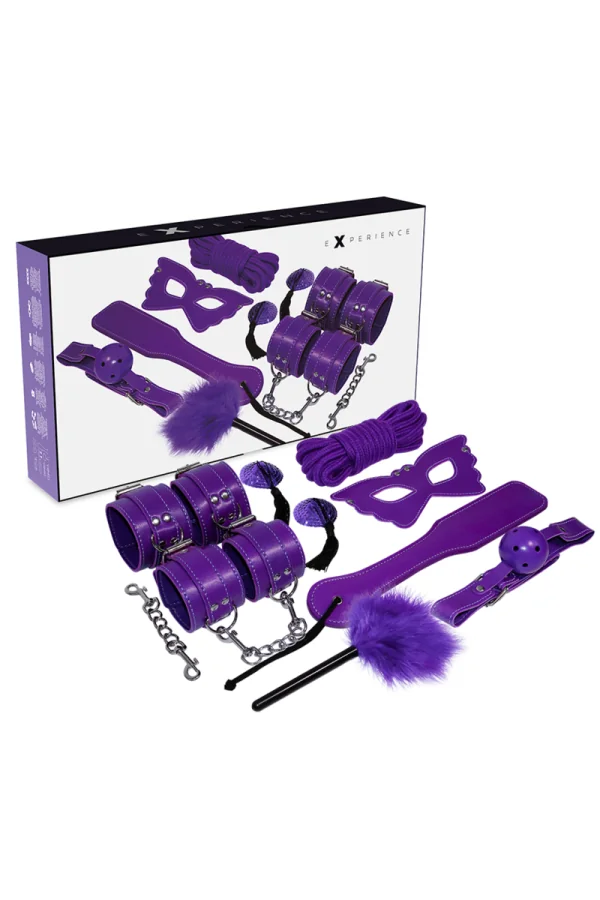 Bdsm Fetish Set Lila Serie von Experience kaufen - Fesselliebe