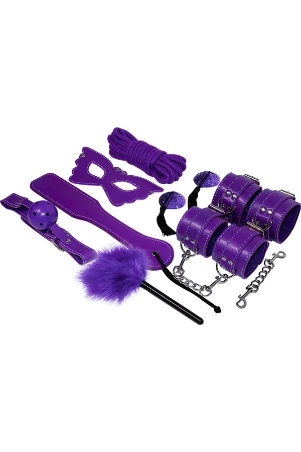 Bdsm Fetish Set Lila Serie von Experience kaufen - Fesselliebe