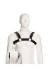 Schwarz Bull Dog Harness von Kunstleder Body kaufen - Fesselliebe