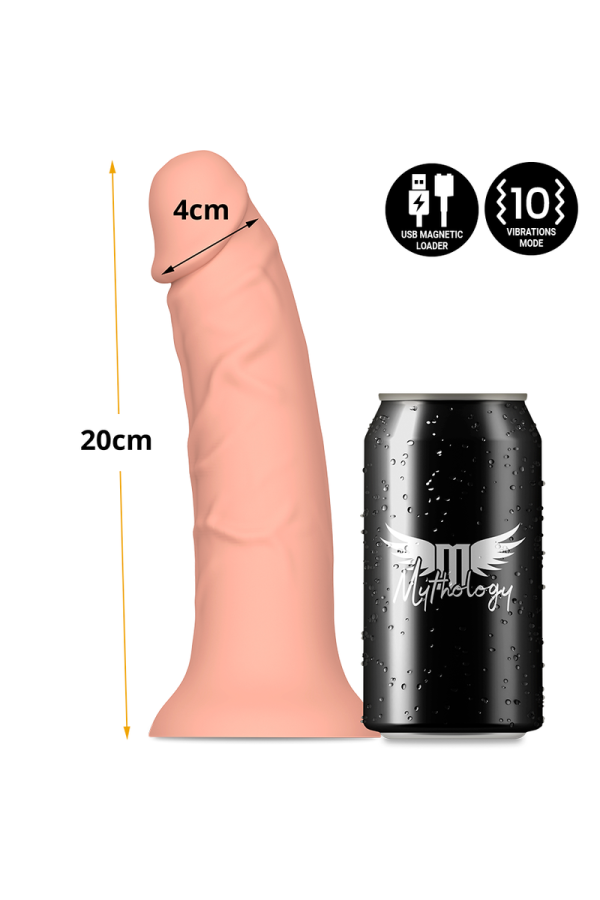 Asher Original Dildo M - Vibrator Kompatibel mit Watchme Wireless Technology von Mythology Fantasy Dildo kaufen | Fesselliebe