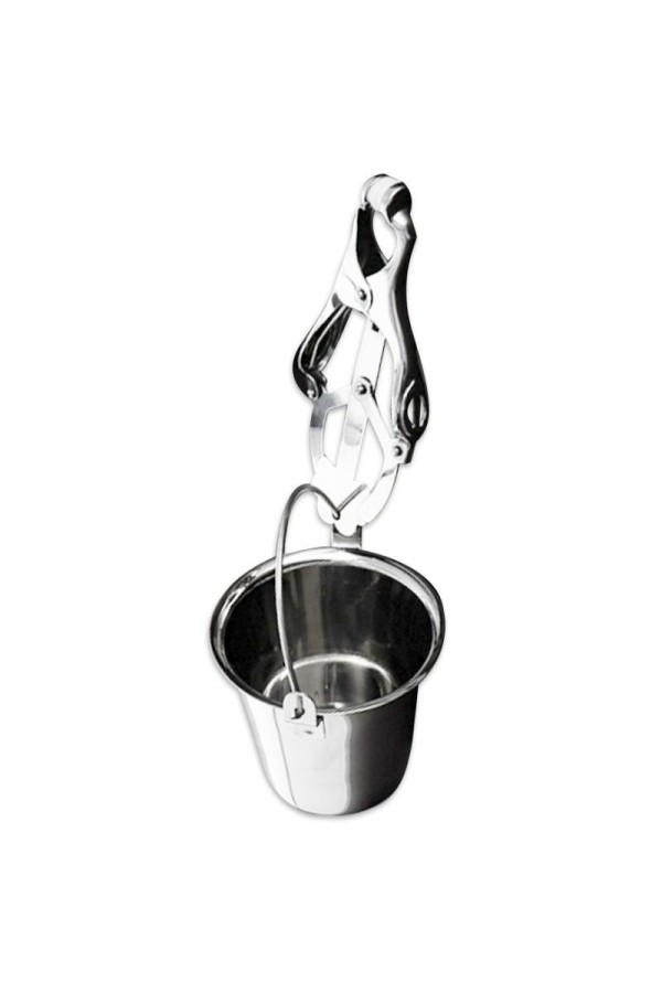 Nippelklemme mit Tank von Metal Hard kaufen | Fesselliebe