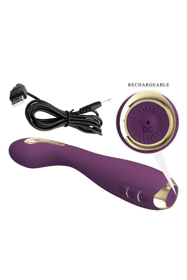 PRETTY LOVE - HECTOR ELECTROSHOCK VIBRATOR PER APP-STEUERUNG LILA kaufen - Fesselliebe