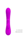 Vibrator und Klitoris-Sauger aus violettem Silikon von Pretty Love Flirtation kaufen - Fesselliebe