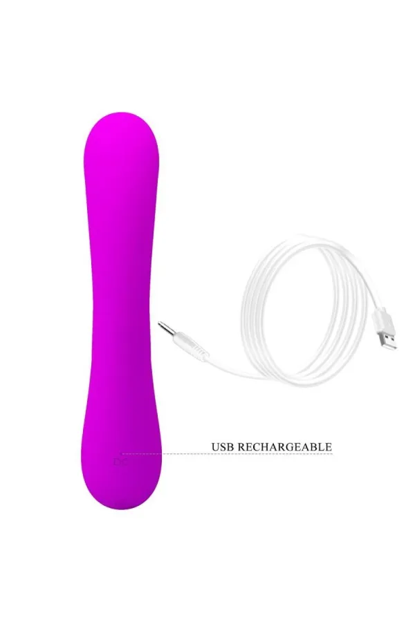 Vibrator und Klitoris-Sauger aus violettem Silikon von Pretty Love Flirtation kaufen - Fesselliebe