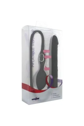 Schwarzer Aufblasbarer Vibrator Von von Seven Creations