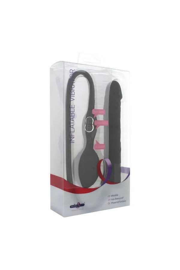 Vibrator Inflatable Schwarz von Seven Creations kaufen - Fesselliebe