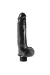 King Cock 23 Cm Vibrierender Hahn mit Schwarzen Eieren von King Cock