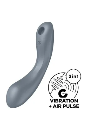 Curve Trinity 1 Air Pulse Vibration Grau von Satisfyer Air Pulse