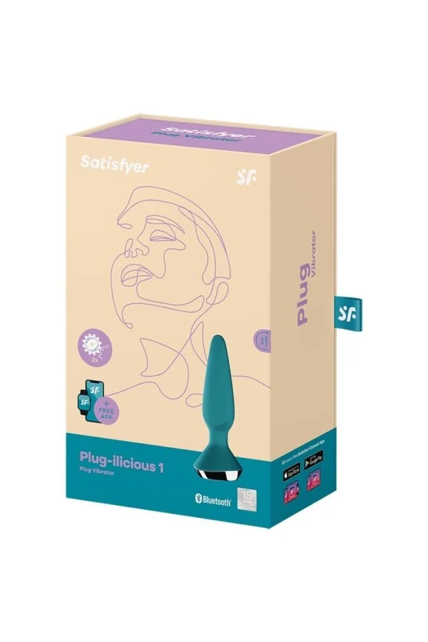 Plug Ilicious 1 Plug Vibrator - Grün von Satisfyer Connect kaufen - Fesselliebe